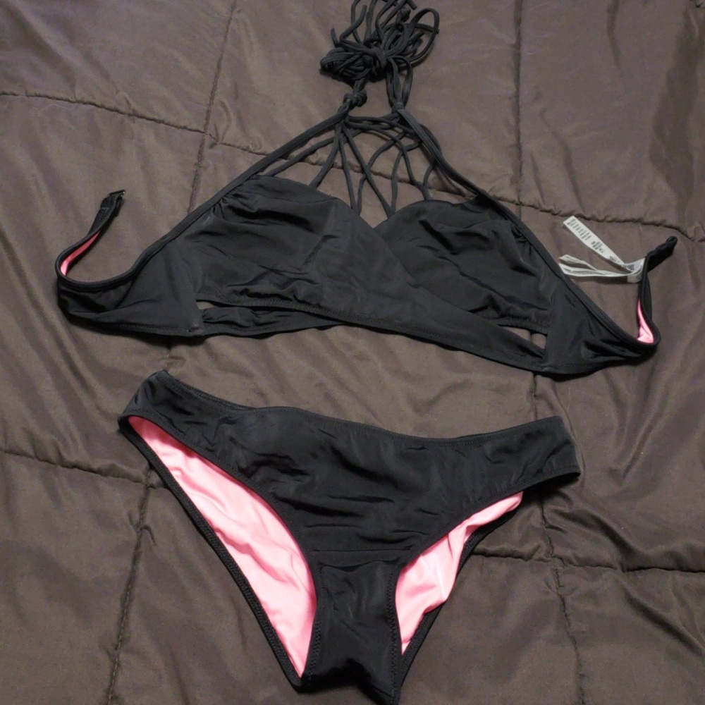 Victoria's Secret Pink Strappy Swimsuit